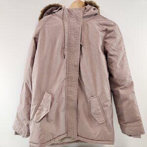 Old Navy Womens Winter Coat Dusty Pink Size Medium